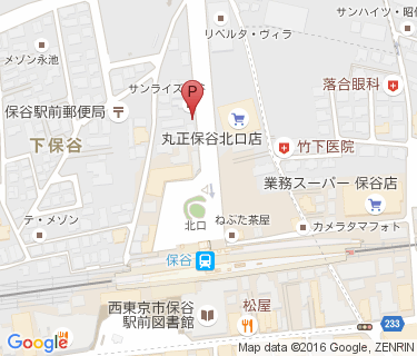 三井のリパーク 保谷北口の地図