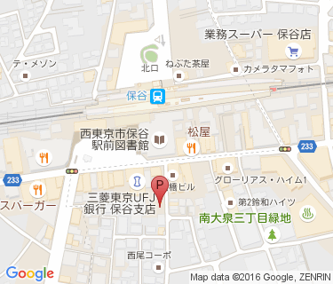 三井のリパーク 保谷駅前第10駐輪場の地図