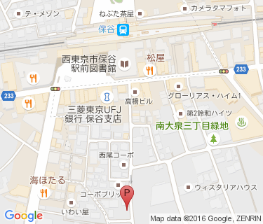 三井のリパーク 保谷駅前第7駐輪場の地図