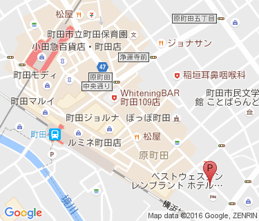 三井のリパーク ダイエー町田店駐輪場の地図