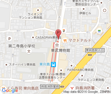 TOBU PARK 東向島駅前駐輪場の地図