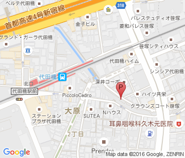 代田橋自転車等駐車場の地図