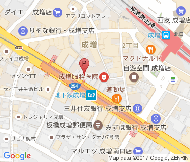 CCP成増駅前駐輪場の地図