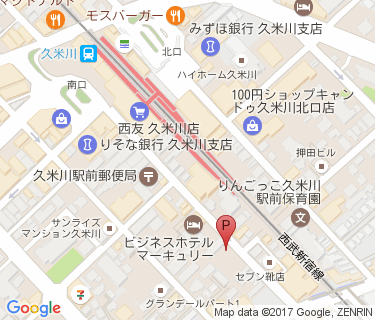 サイクルタイムズ久米川の地図