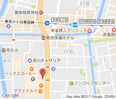 イトーヨーカドー木場店 地下駐輪場の地図