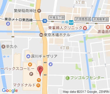 イトーヨーカドー木場店 三つ目通り入口前駐輪場の地図