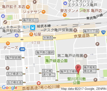 竪川第二公園の地図