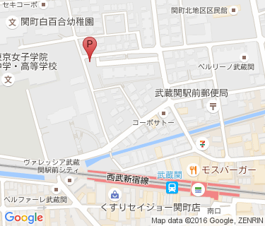 武蔵関駅北自転車駐車場の地図