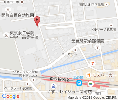 武蔵関駅北第二自転車駐車場の地図