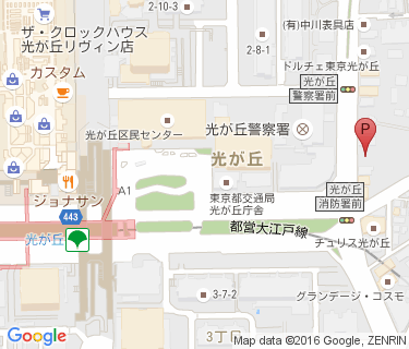 田柄自転車駐車場の地図