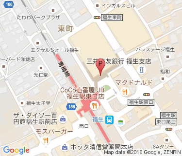 サイカパーク 西友福生店駐輪場 Aエリアの地図