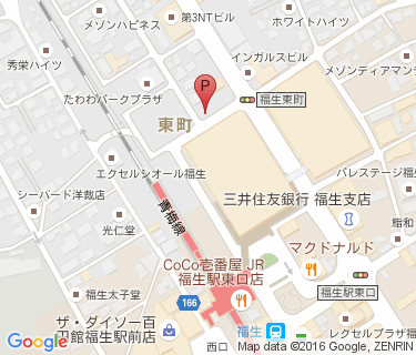 サイカパーク 西友福生店駐輪場 Cエリアの地図