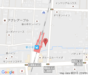サイカパーク 新小平駅前駐輪場の地図
