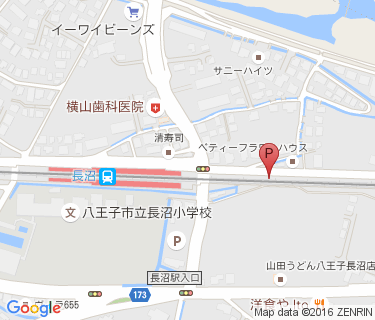 長沼駅自転車駐車場の地図