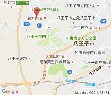 川原宿大橋自転車駐車場の地図