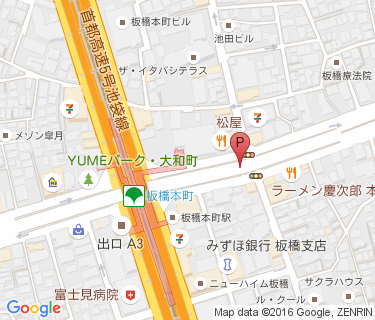 板橋本町駅第4自転車駐車場の地図