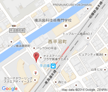 平沼橋駅第二自転車駐車場の地図