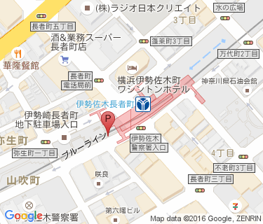 伊勢佐木長者町駅第二自転車駐車場の地図