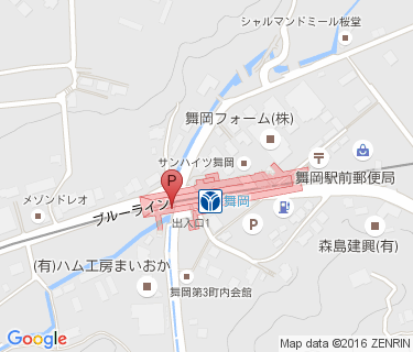 舞岡駅自転車駐車場の地図