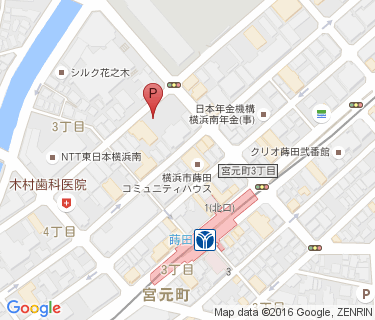 蒔田駅第2の地図