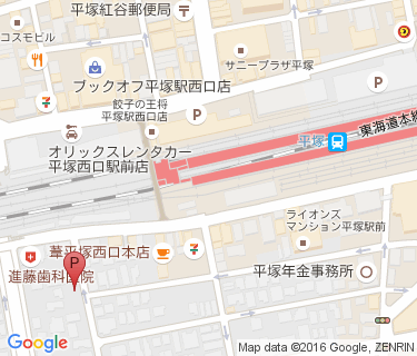 三井のリパーク 平塚駅前駐輪場の地図