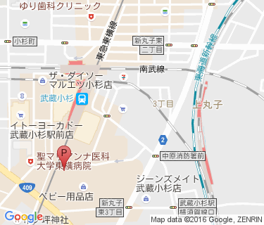 グランツリー武蔵小杉地下駐輪場1の地図