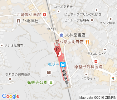 弘明寺駅第2の地図