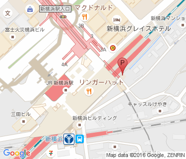 新横浜駅第2の地図