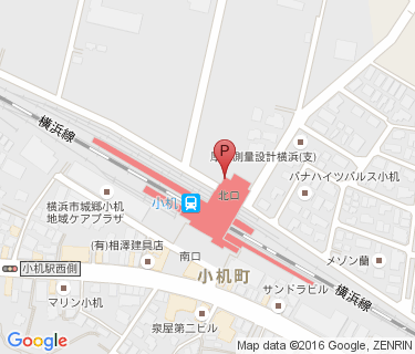 小机駅第3の地図