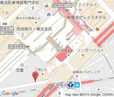 新横浜駅第5の地図