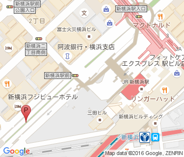 新横浜駅第4の地図