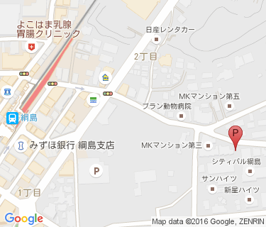 綱島駅東口第3の地図