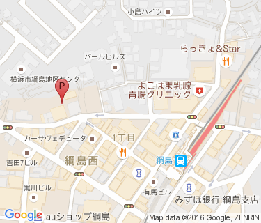 綱島駅西口第11の地図