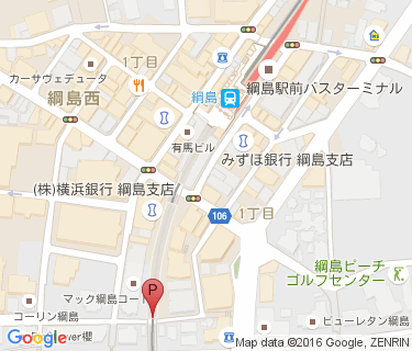 綱島駅の地図