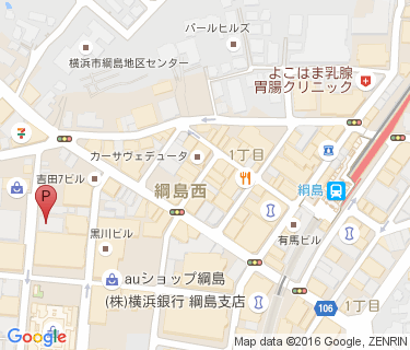 綱島駅西口第3の地図