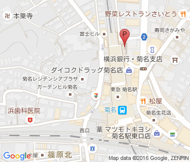 菊名駅東口第2の地図