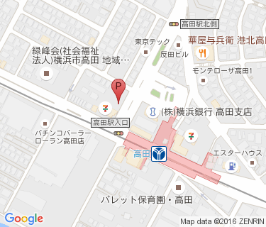 高田駅の地図