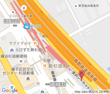 新杉田駅第3の地図