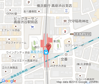 オダクル高座渋谷東口の地図