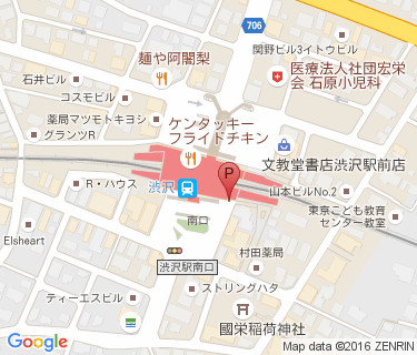 オダクル渋沢第2の地図