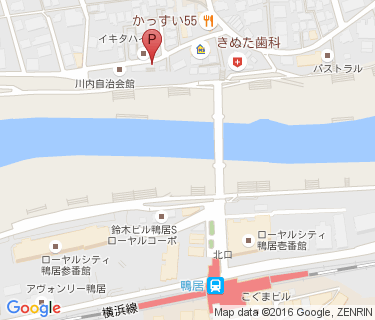 鴨居駅北口の地図