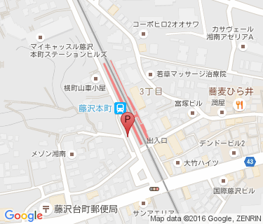 藤沢本町駅第1自転車駐車場の地図