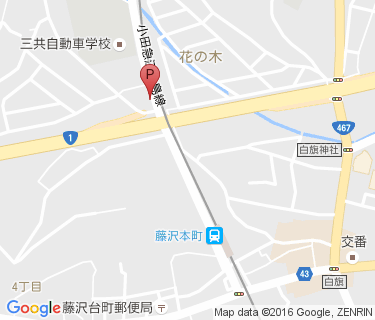 藤沢本町駅第3自転車等駐車場の地図