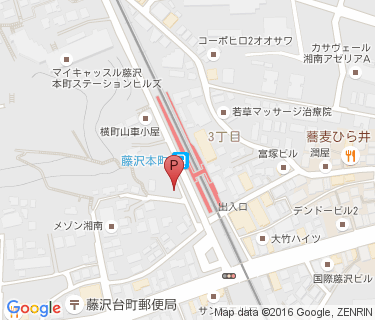 藤沢本町駅第4自転車駐車場の地図