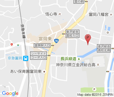 京急富岡駅第4の地図
