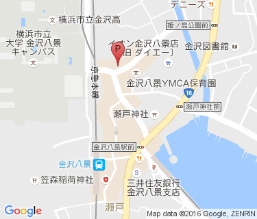 金沢八景駅第3の地図