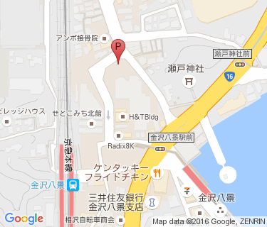 金沢八景駅第6(仮設)の地図
