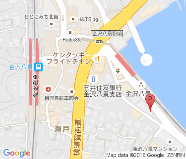 金沢八景駅の地図