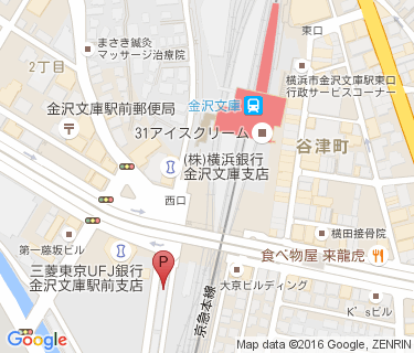 金沢文庫駅第2 B棟の地図