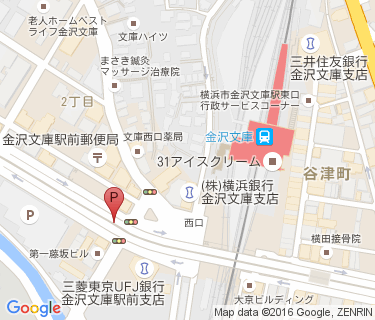 金沢文庫駅第5の地図